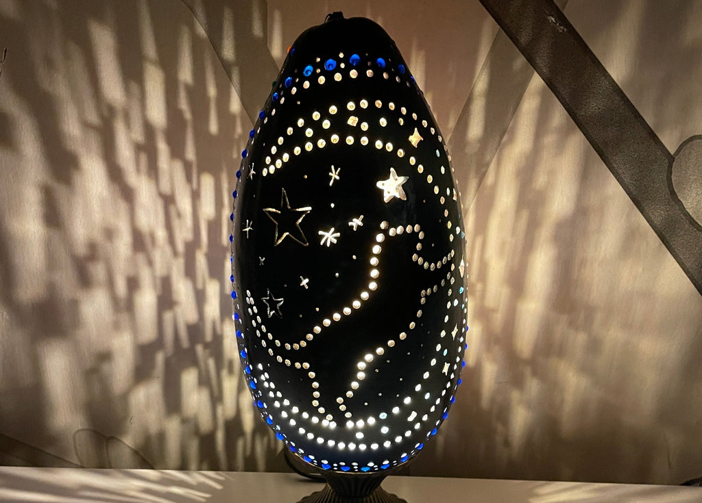 Gourd Lamp - Cat & The Moon